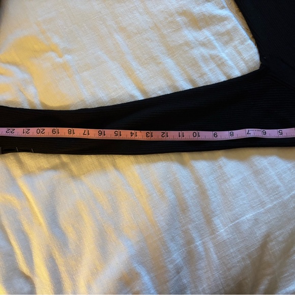 WHBM White House Black Market Long Black Cardigan Sweater Wool Blend S Small TTS - Picture 10 of 14